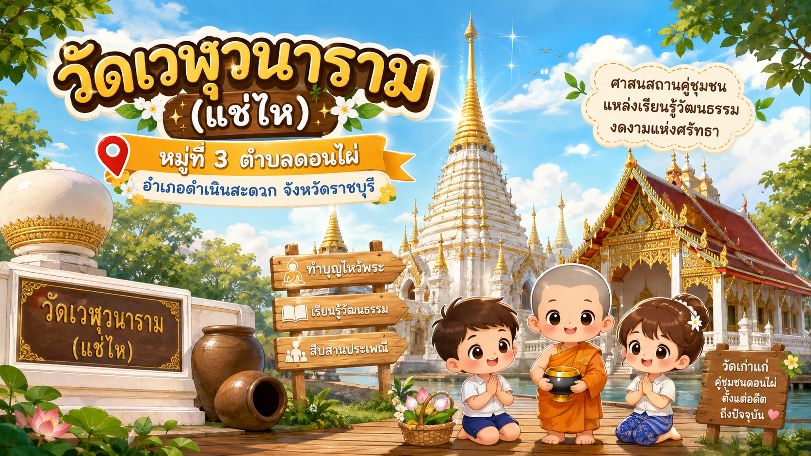 วัดเวฬุวนาราม (แช่ไห)