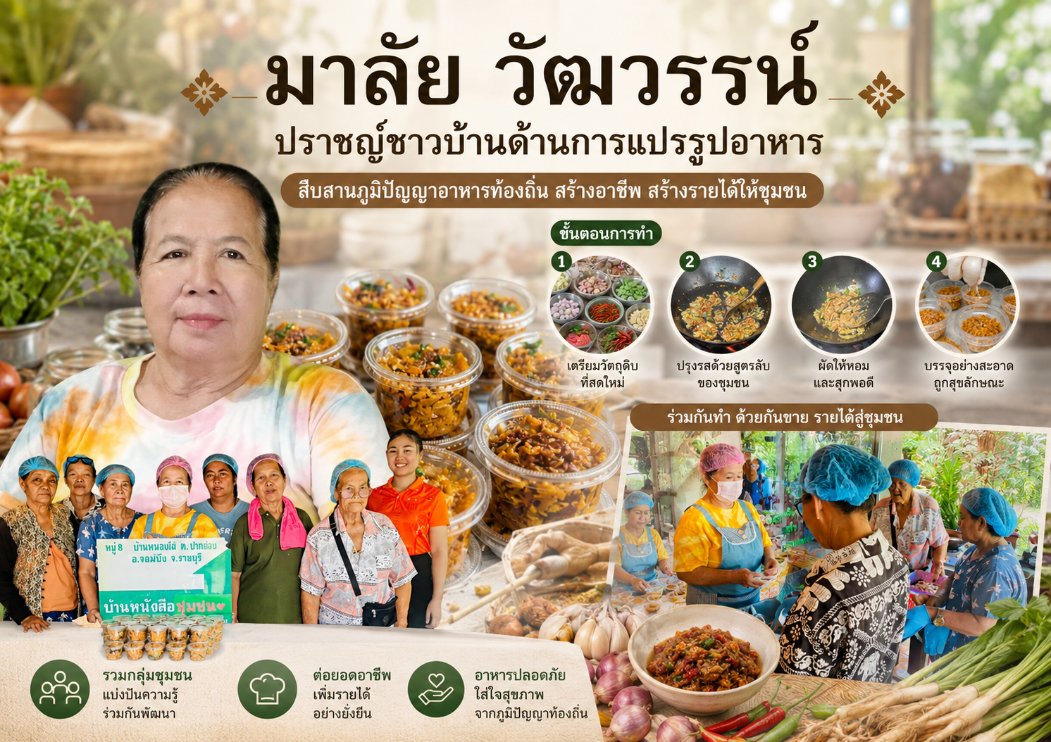 นางมาลัย วัฒวรรน์