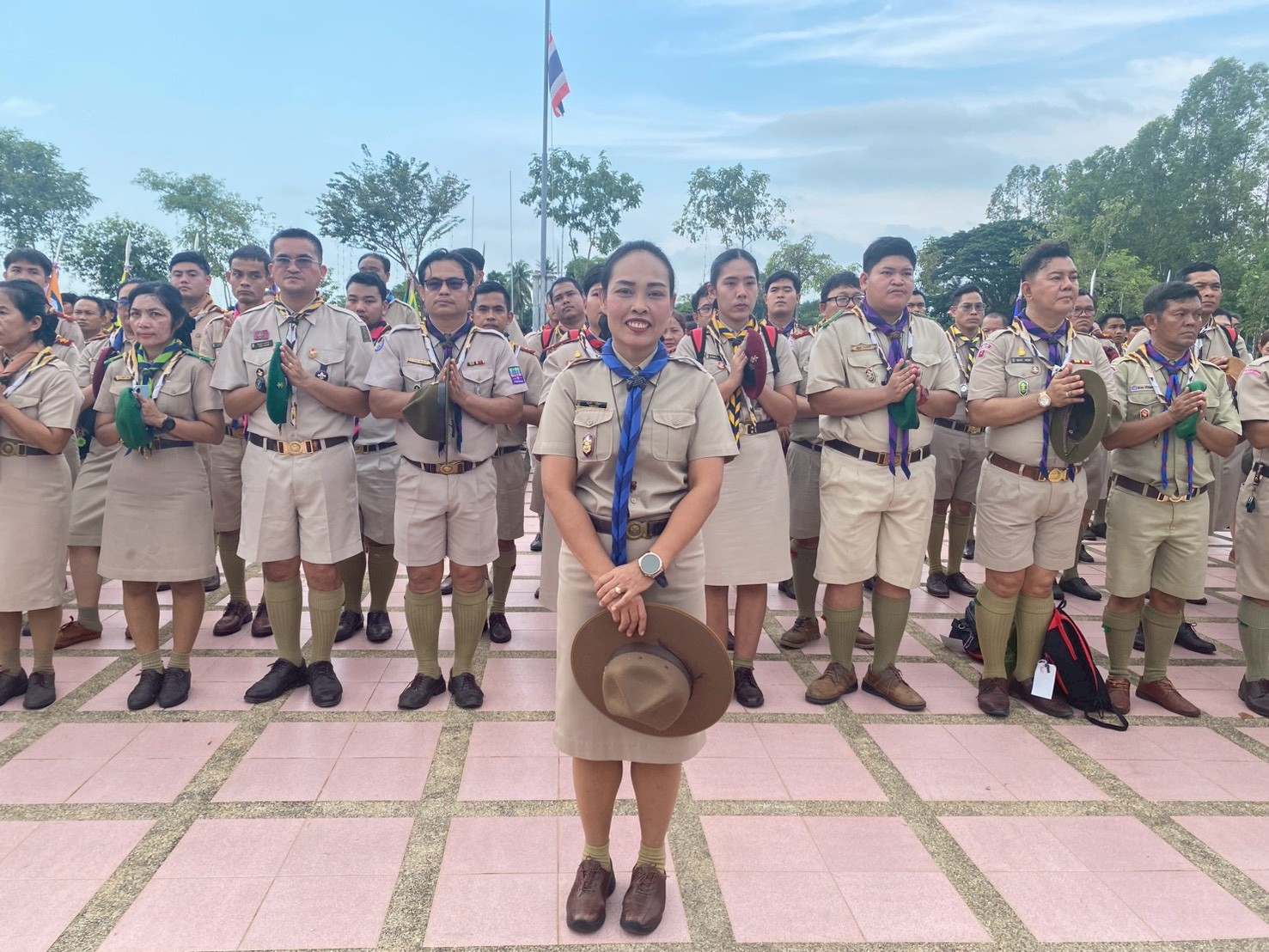 ผู้อำนวยการสำนักงานส่งเสริมการเรียนรู้ประจำจังหวัดราชบุรี เข้าร่วมกิจกรรมการเดินทางไกล ตามรอยเสือป่า : นครปฐม สู่ ราชบุรี “ศตวรรษมหาธีรราชานุสรณ์” ครบรอบ ๑๐๐ ปี