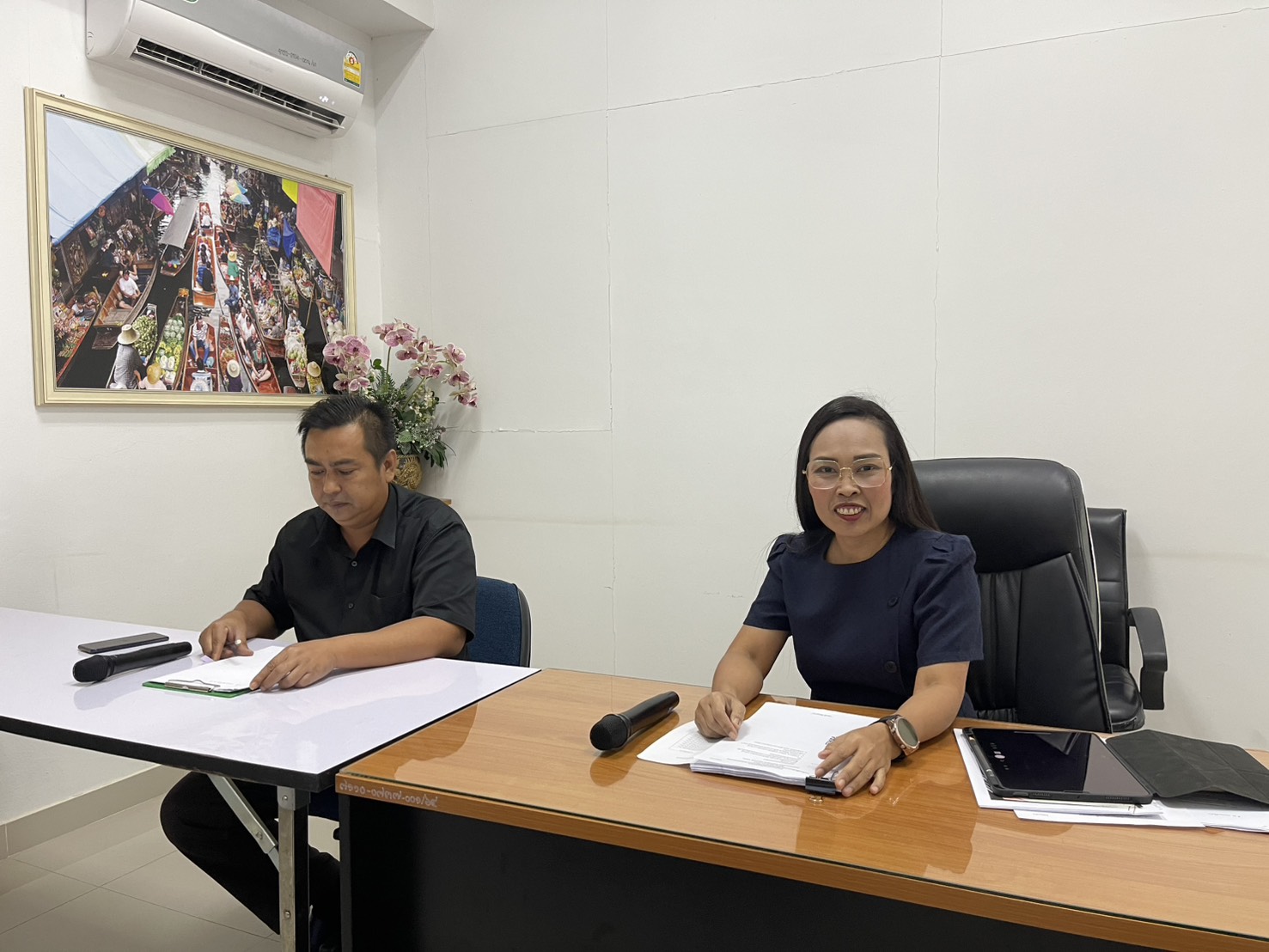 ผู้อำนวยการสำนักงานส่งเสริมการเรียนรู้ประจำจังหวัดราชบุรี เข้าร่วมการประชุมชี้แจงแนวทางการขับเคลื่อนโครงการส่งเสริมหน้าที่พลเมืองที่ดีและประชาธิปไตยในสังคมไทย